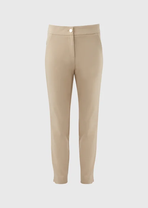 Et Vous Beige Neutral Capri Trousers - 8 Image 5