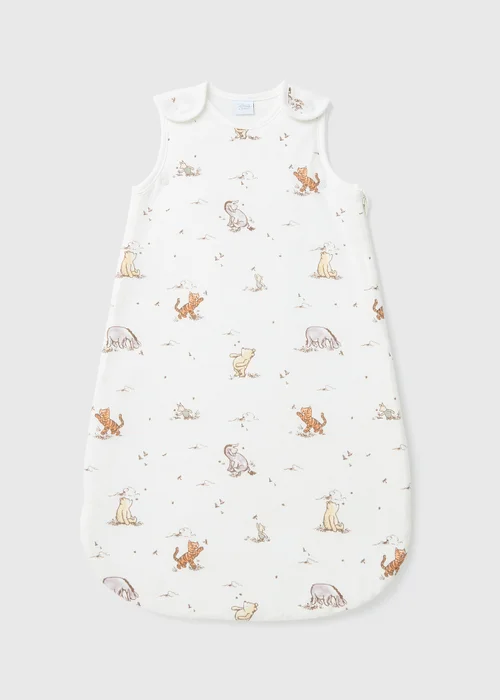 Baby Winnie The Pooh Cream Sleeping Bag 1.5 Tog (Newborn-18mths) - Age 0 - 6 Months Image 1