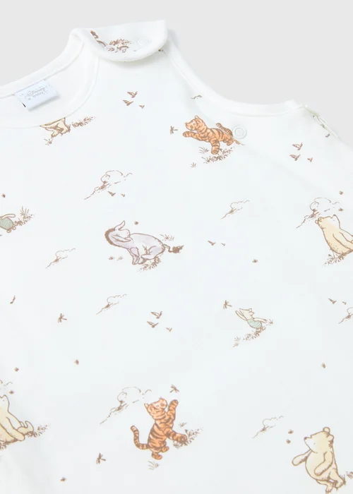 Baby Winnie The Pooh Cream Sleeping Bag 1.5 Tog (Newborn-18mths) - Age 0 - 6 Months Image 2