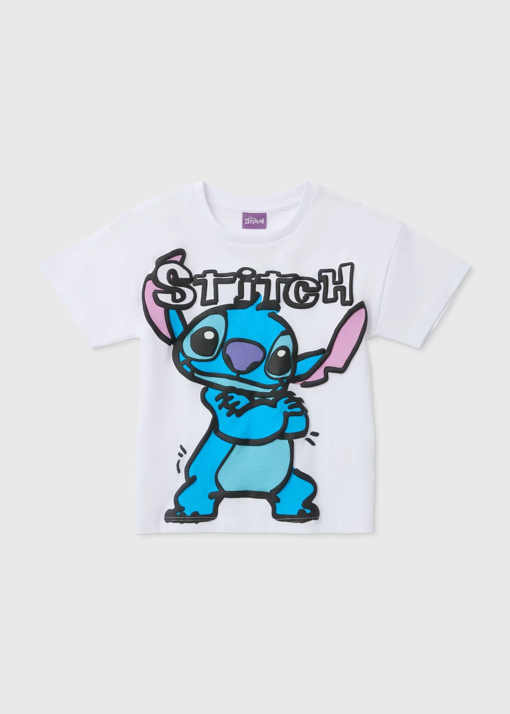 Disney Kids Blue Stitch T-Shirt (9mths-7yrs) - 9-12 months Image 1