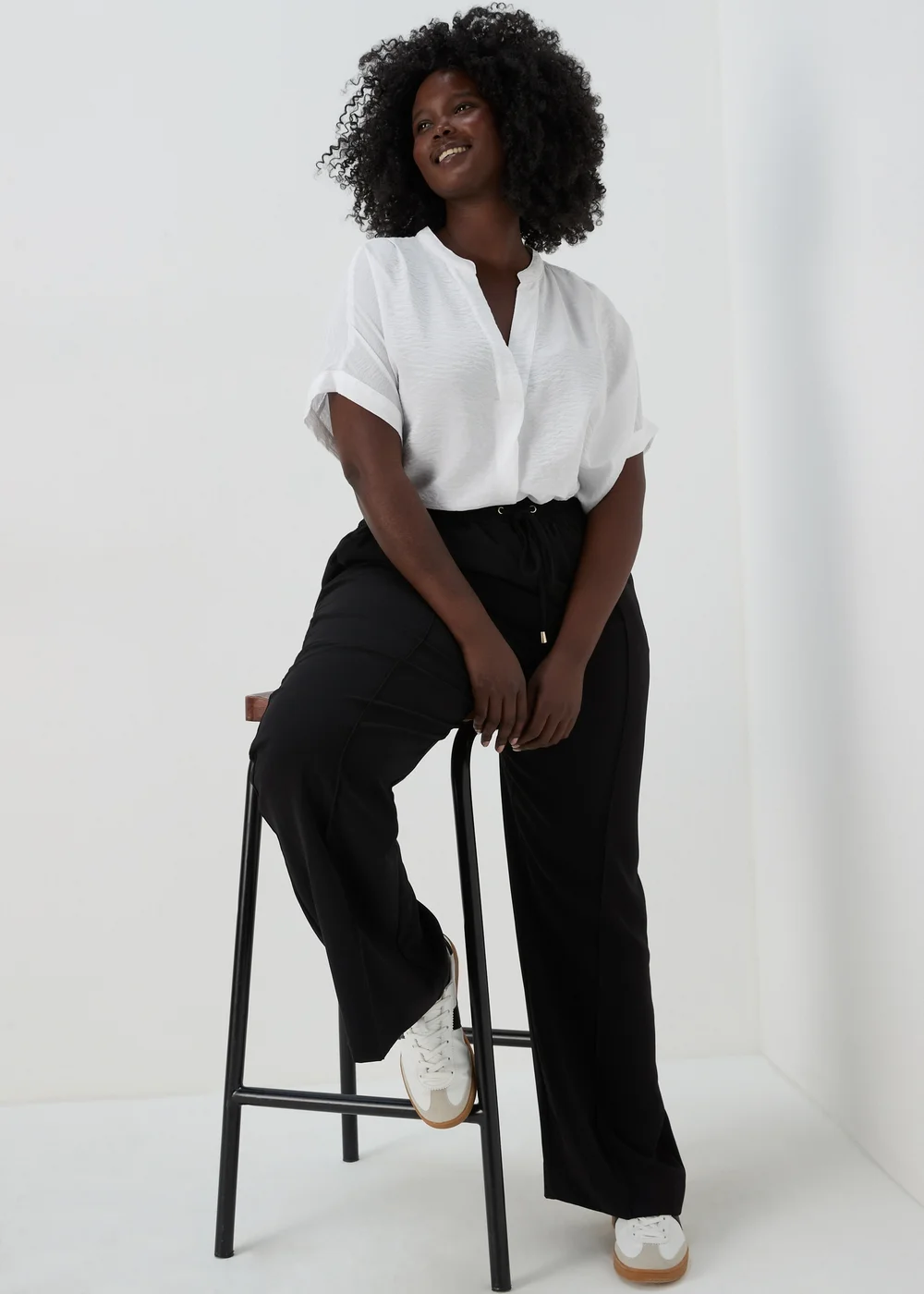 Et Vous White Airflow Blouse - 8 Image 4