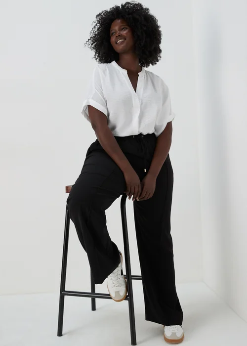Et Vous White Airflow Blouse - 8 Image 4