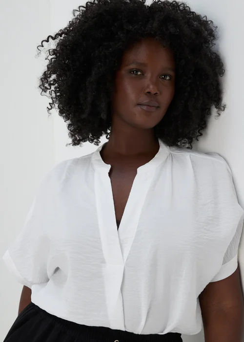 Et Vous White Airflow Blouse - 8 Image 3
