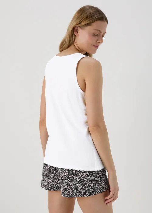 White Bride Jersey Pyjama Set - Extra small Image 2
