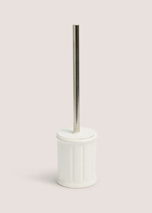 White Value Toilet Brush Image 1