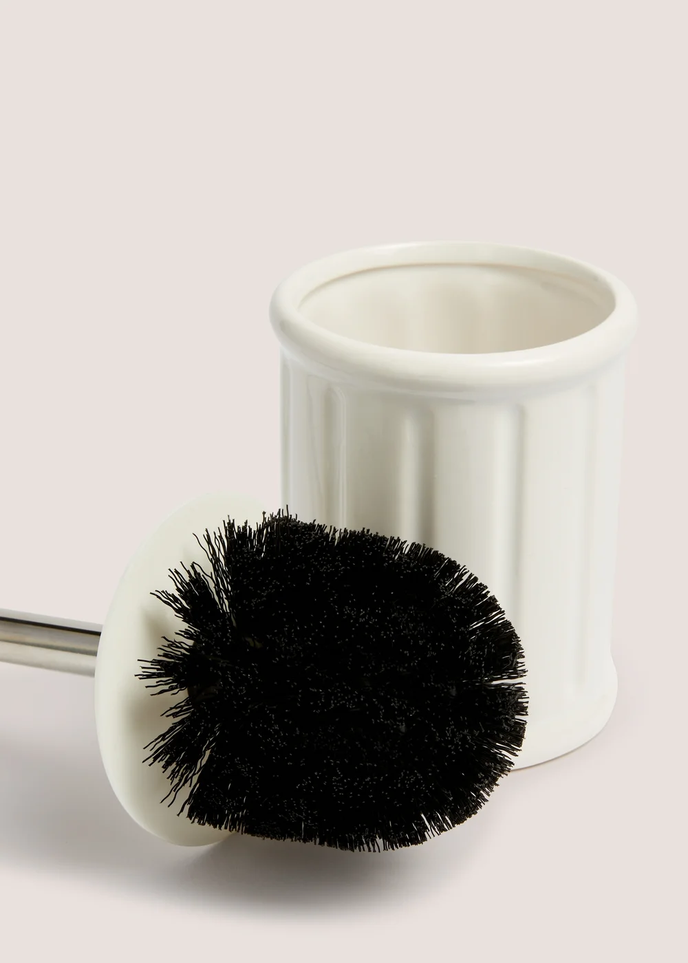 White Value Toilet Brush Image 2