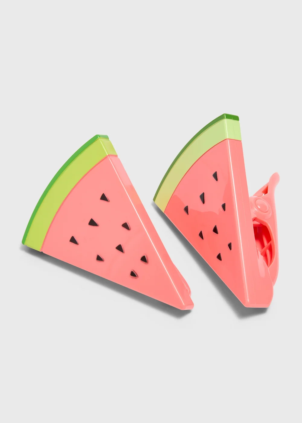 2 Pack Watermelon Beach Towel Clips (12cm x 8.5cm) Image 2