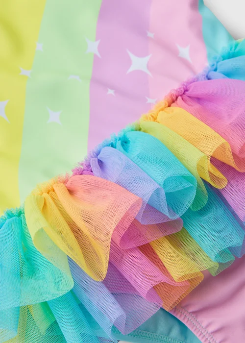 Girls Multicolour Rainbow Tutu Costume (1-7yrs) - 1-1.5 Yrs Image 2
