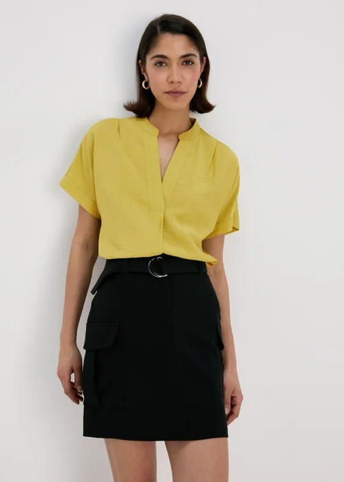 Et Vous Lime Airflow Blouse Top - Size 8 Image 1