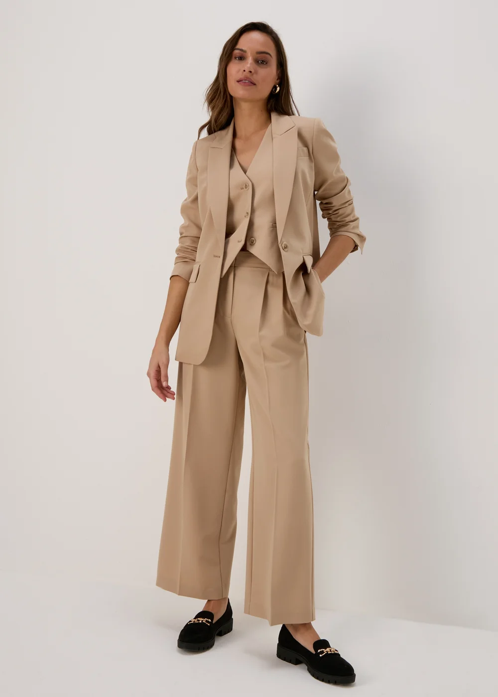 Et Vous Beige Blazer - 8 Image 5