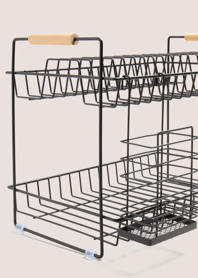 Black Two Tier Drainer