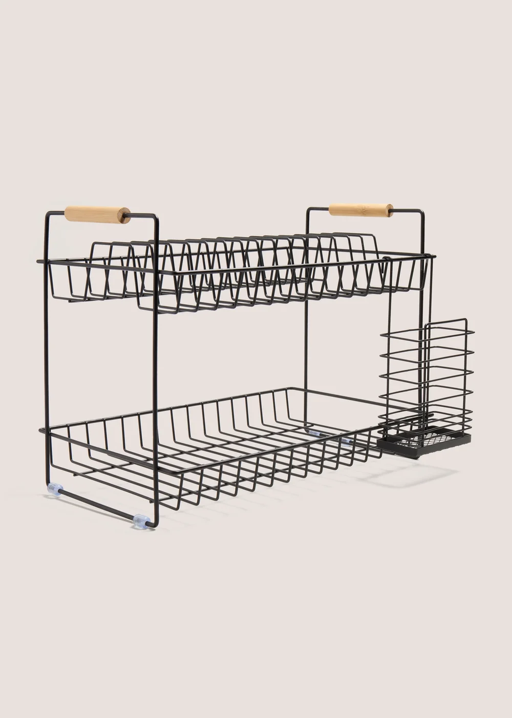 Black Two Tier Drainer Image 1