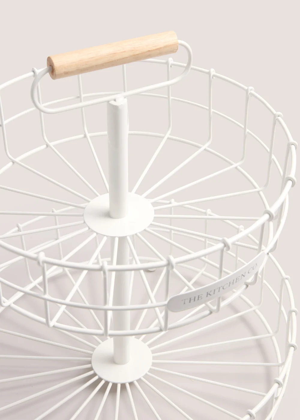 Kitchen Co Two Tier Fruit Basket Image 2