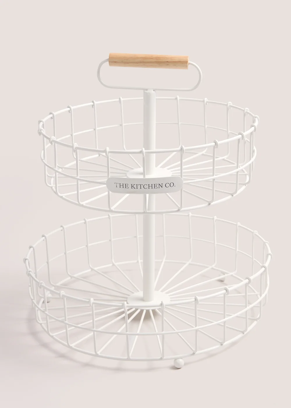 Kitchen Co Two Tier Fruit Basket Image 1