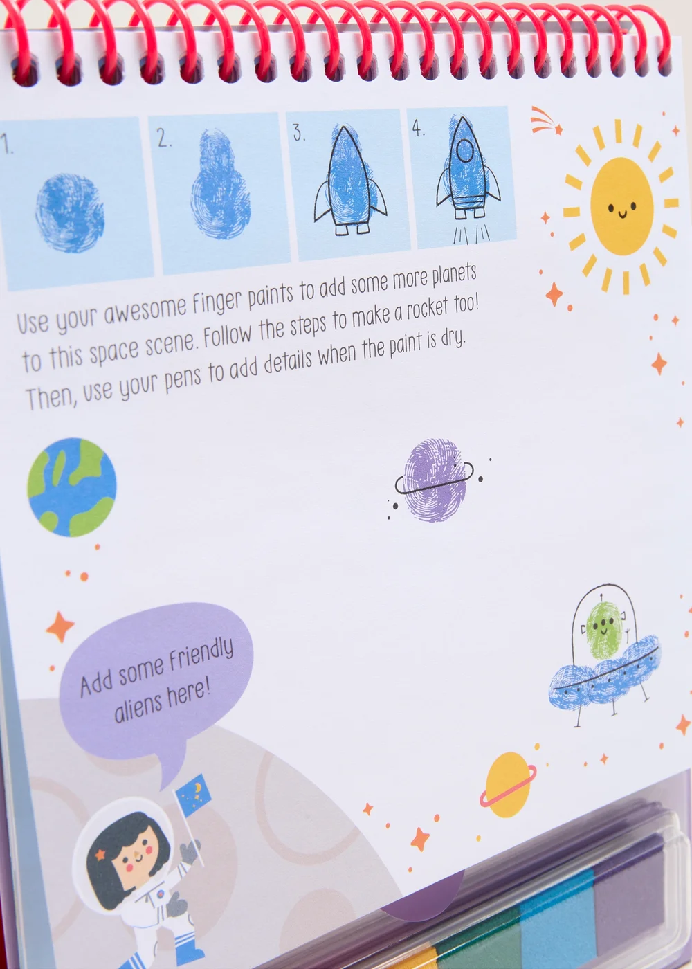 Finger Painting Easel (230 x 185 x 22mm) Image 2