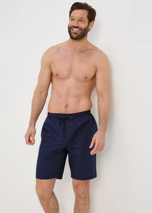 2 Pack Pyjama Shorts - Small Image 2