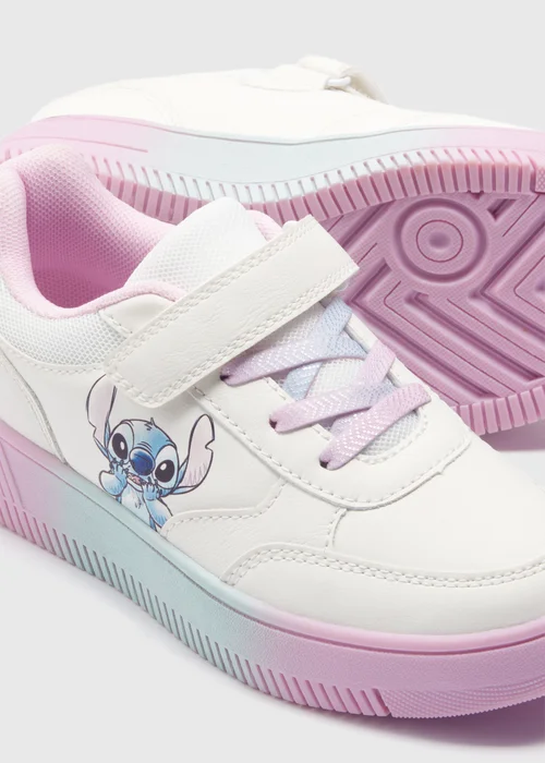 White Lilo & Stitch Trainers (Younger 9-Older 2) - 1 Image 2