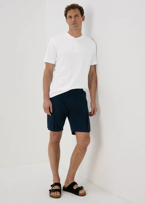 White Grandad T-Shirt - Small Image 4