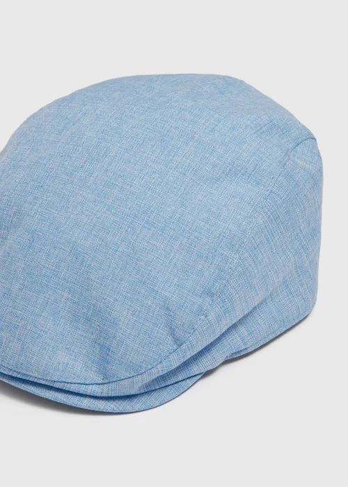 Baby Blue Flat Cap (0-24mths) - Age 0 - 3 Months Image 2