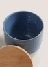 Indigo Canister (12cm x 13.5cm) Image 2