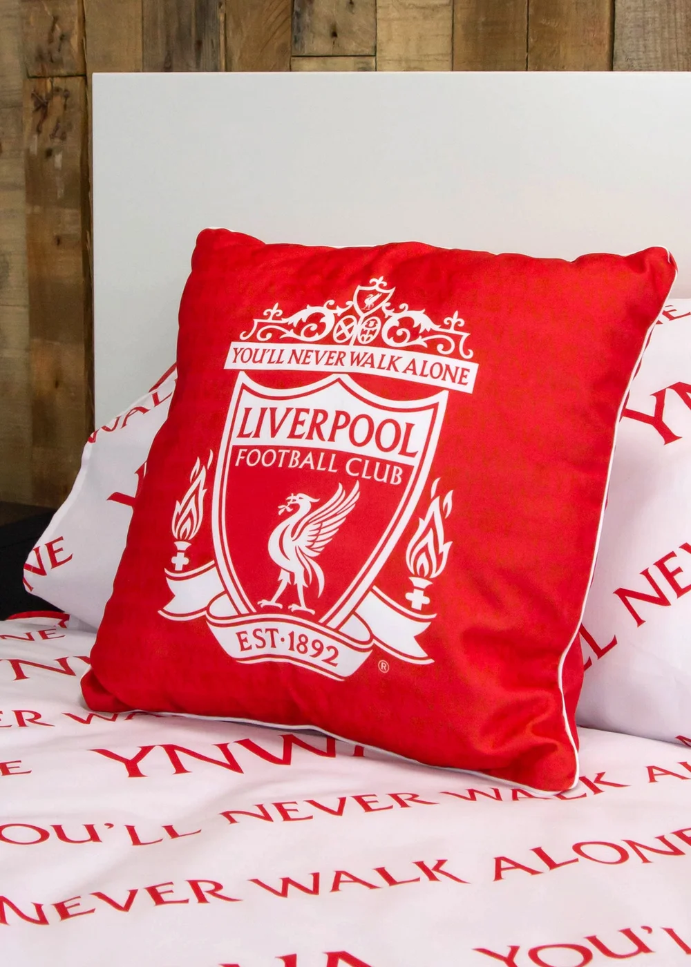 Liverpool FC Tone Square Cushion (40cm x 40cm) - One Size Image 3