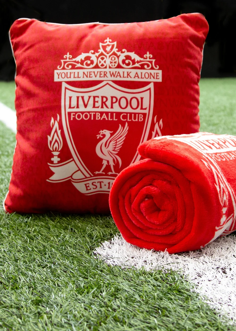 Liverpool FC Tone Square Cushion (40cm x 40cm) - One Size Image 4