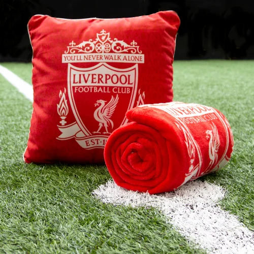 Liverpool FC Tone Square Cushion (40cm x 40cm) - One Size Image 5