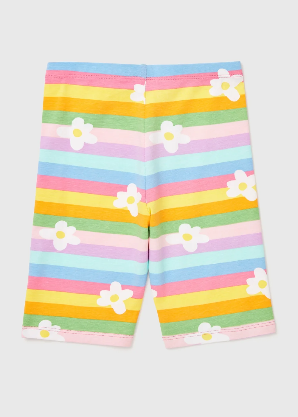 Rainbow Daisy Cycle Shorts (1-7yrs) - 1 half year to 2 Image 1