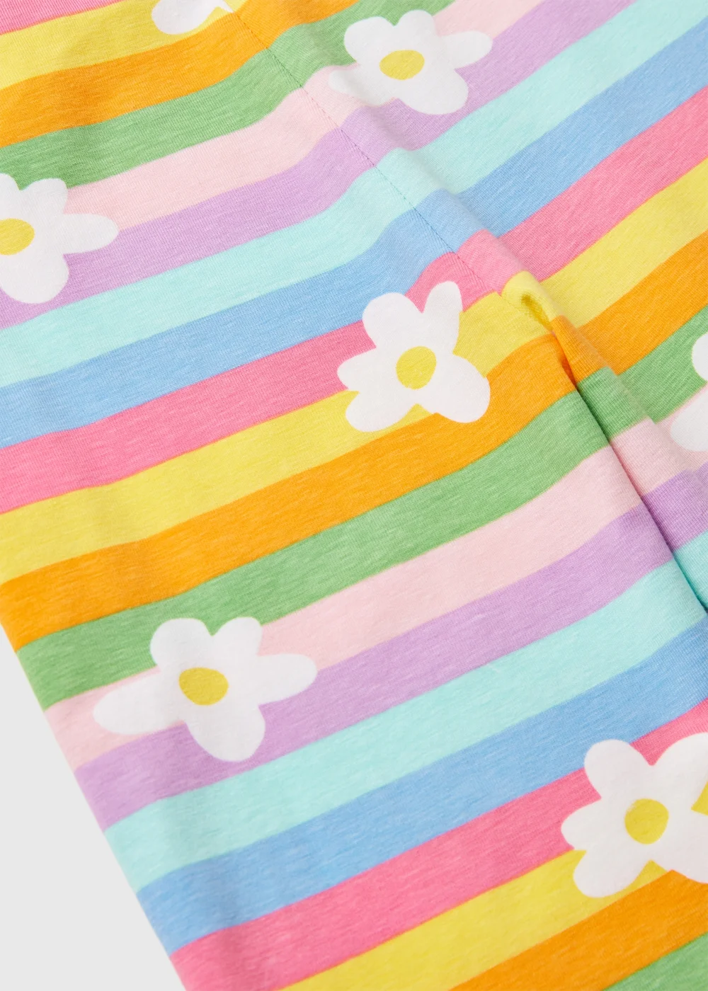 Rainbow Daisy Cycle Shorts (1-7yrs) - 1 half year to 2 Image 2