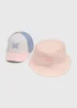 Girls Pink Butterfly Hat (3-10yrs) - Age 7-10 Years Image 1