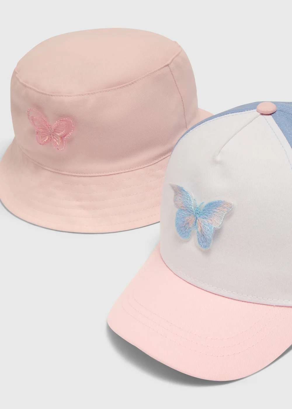 Girls Pink Butterfly Hat (3-10yrs) - Age 7-10 Years Image 2