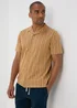 Tan Tribal Jersey Shirt - S Image 1
