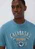 Teal Calabasas T-Shirt - S Image 3