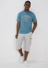 Teal Calabasas T-Shirt - S Image 4
