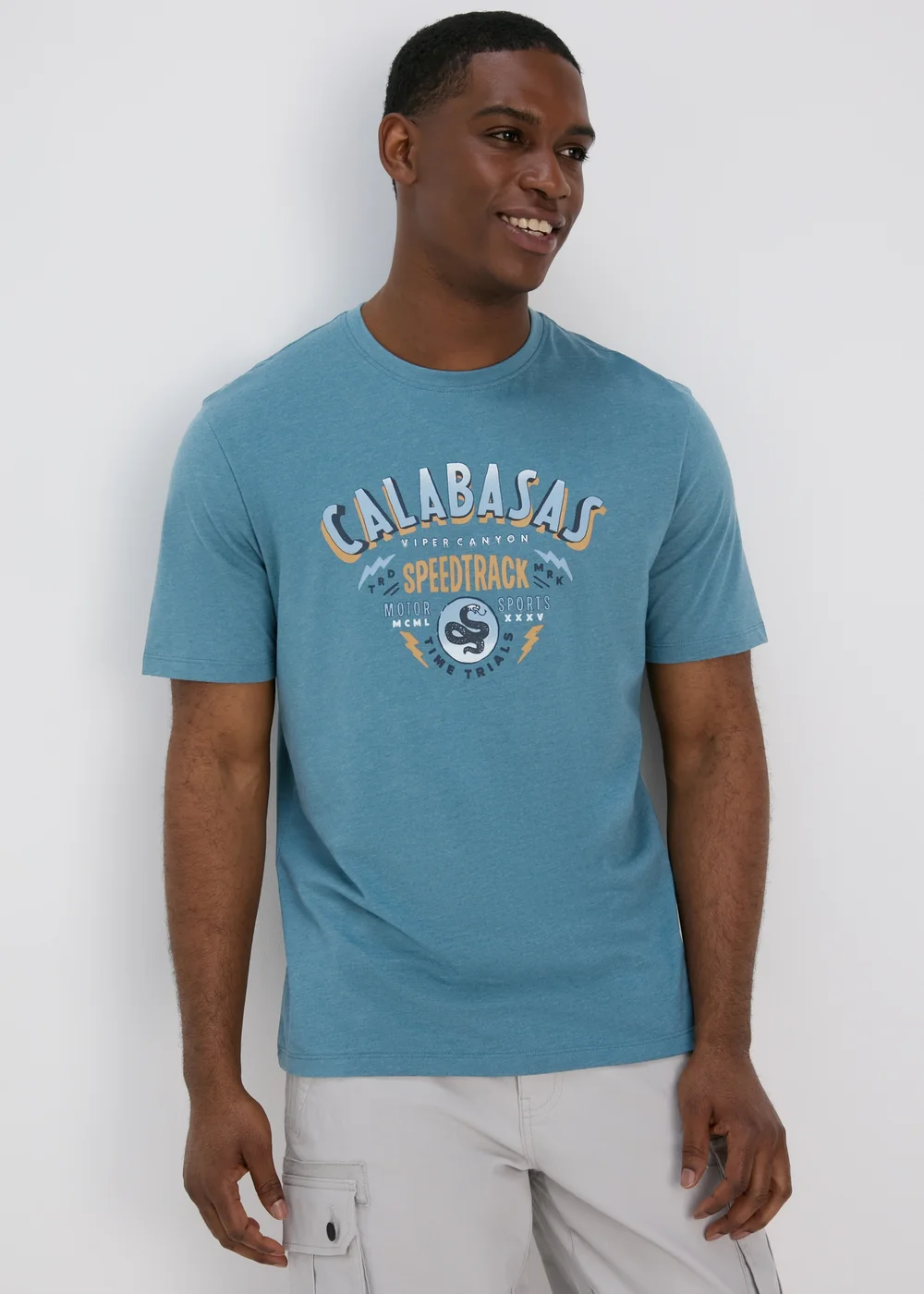 Teal Calabasas T-Shirt - S Image 1