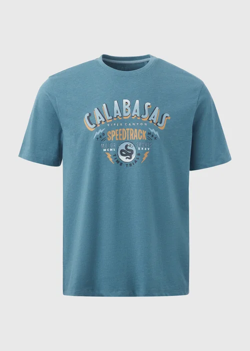Teal Calabasas T-Shirt - S Image 5