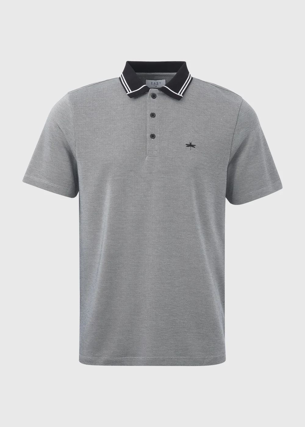 Grey Smart Polo Shirt - S Image 5