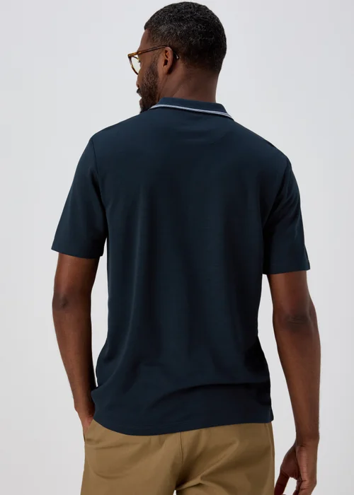 Navy Modal Polo - S Image 2