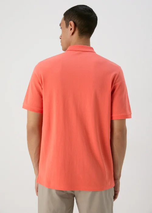 Coral Solid Polo Shirt - S Image 2
