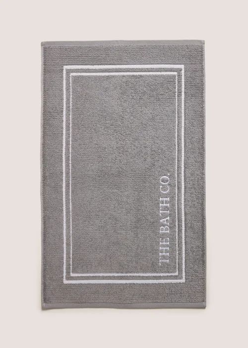 Laundry Co Grey Bathmat Image 1