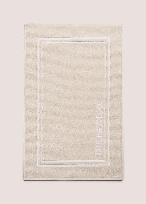 Laundry Co Beige Bathmat Image 1