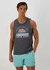 Charcoal Paradise Vest - Small Image 1
