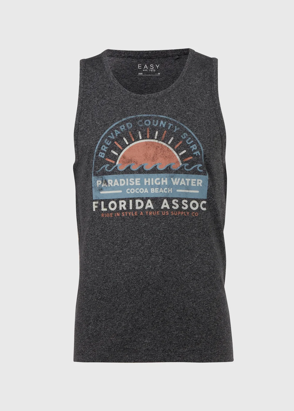 Charcoal Paradise Vest - Small Image 5