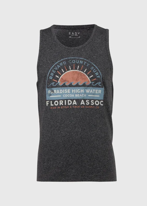 Charcoal Paradise Vest - Small Image 5