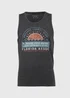Charcoal Paradise Vest - Small Image 5