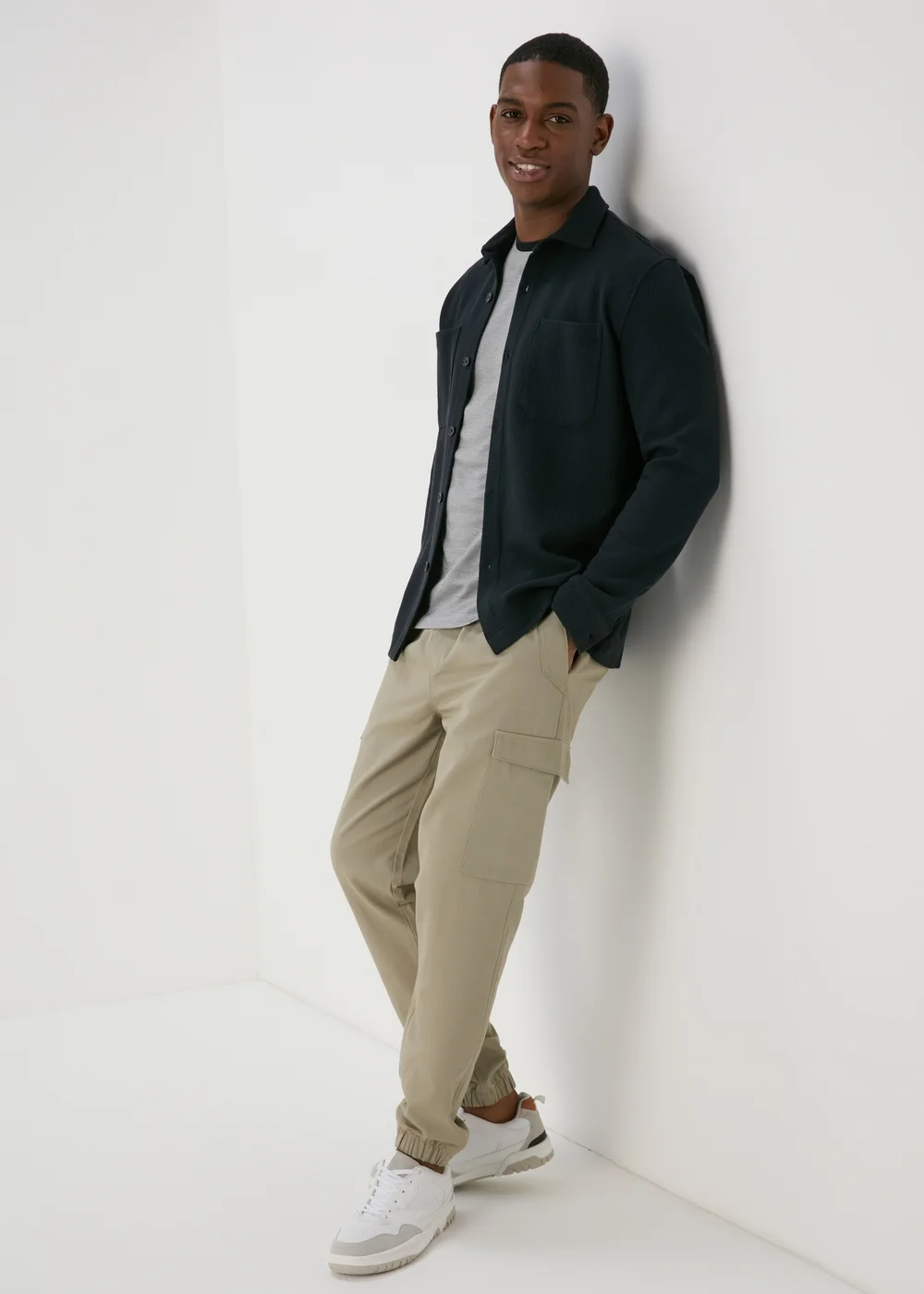 Grey Modal T-Shirt - Small Image 4