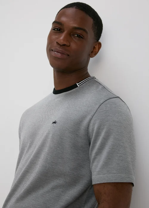 Grey Modal T-Shirt - Small Image 3