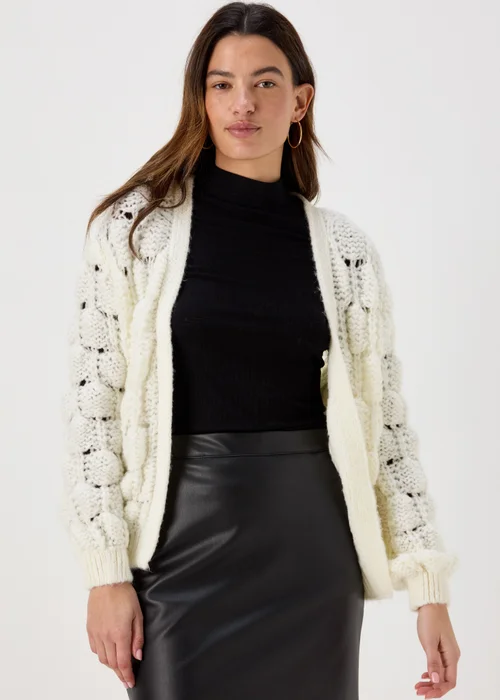 Cream Lofty Cardigan - XS Image 1
