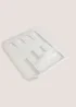 Clear Supreme Cutlery Organiser Tray (33.5x27x5) Image 1