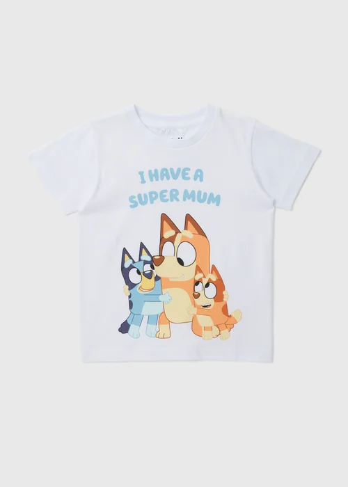 Bluey Mothers Day T-Shirt (18mths- 6yrs) - 2-3 Yrs Image 1